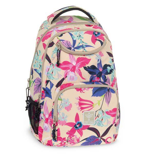 Ars Una iskolatáska, hátizsák AU-6 – Beach Flowers