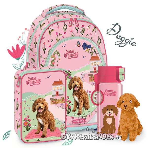 Ars Una kutyás anatómiai iskolatáska SZETT- Cuki állatok – Doggie (AU-F1)