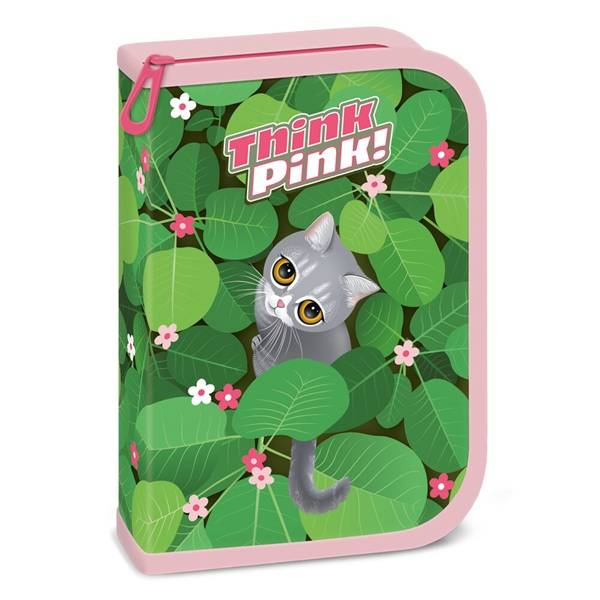 Ars Una cicás kihajtható felszerelt tolltartó – Think Pink Leaves