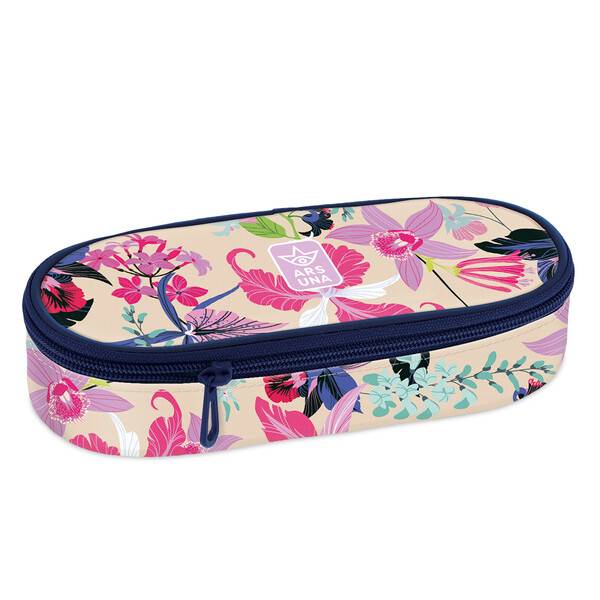 Ars Una ovális tolltartó nagy – Beach Flowers