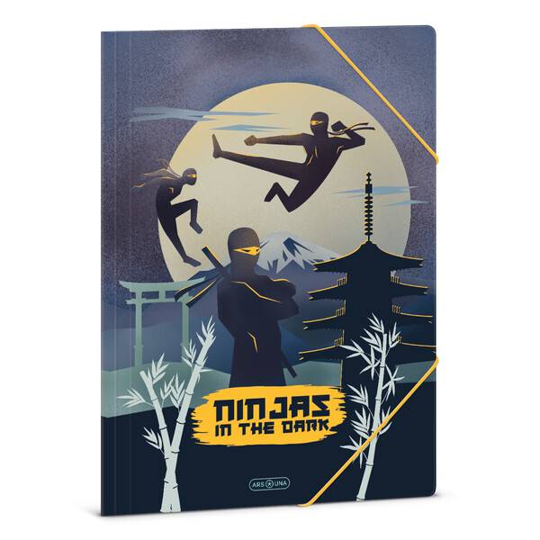 Ars Una gumis mappa A4 – Ninjas in the dark