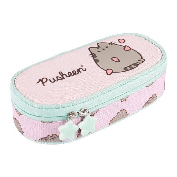 Pusheen Cat ovális tolltartó - Pink