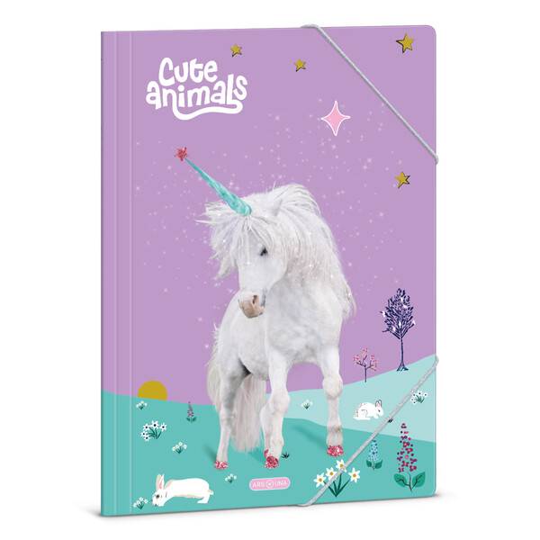 Ars Una unikornisos gumis mappa A/4 – Cuki állatok – Unikornis