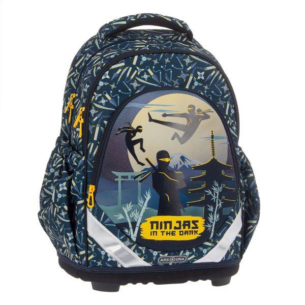 Ars Una anatómiai iskolatáska – Ninjas in the dark (AU-F1)
