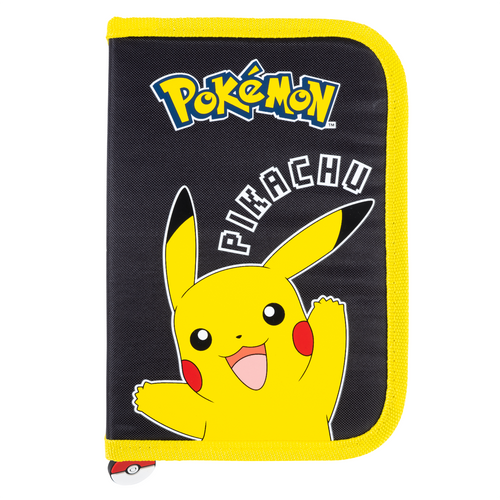 Pokemon kihajtható tolltartó - Black