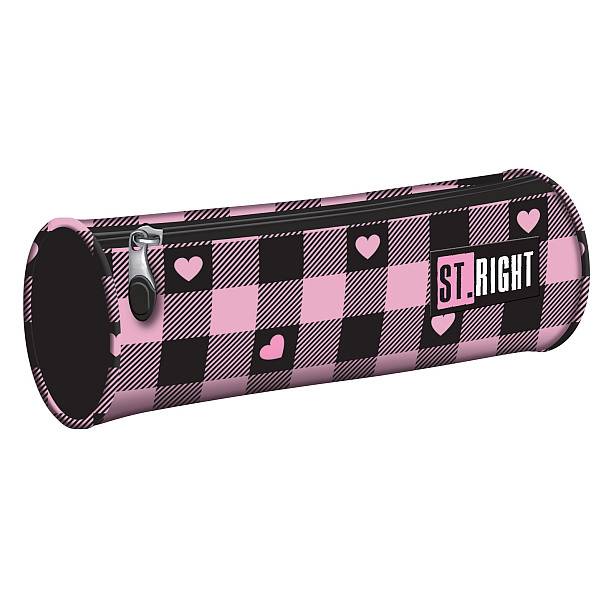 St. Right henger tolltartó - Pink checkered