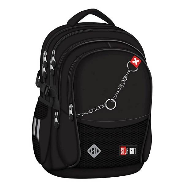 St. Right anatómiai iskolatáska, hátizsák mellpánttal - X White
