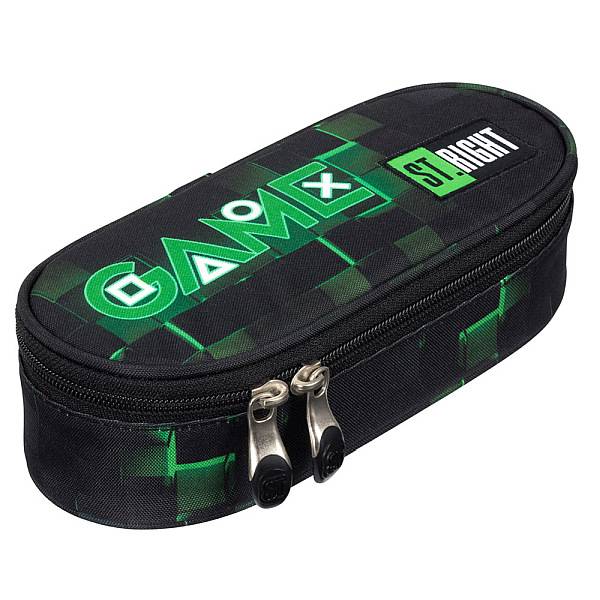 St. Right ovális tolltartó - Green Game