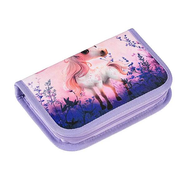 Topgal lovas kihajtható tolltartó - Horse