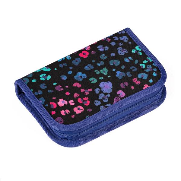 Topgal kihajtható tolltartó - Neon Leopard