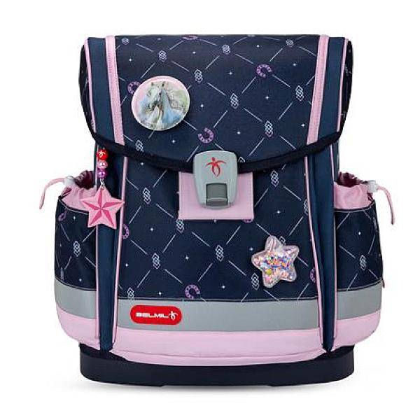 Belmil ergonomikus iskolatáska mágneszáras – Midnight Gallop