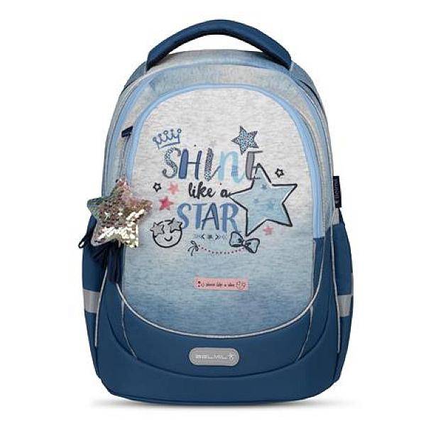 Belmil csillagos ergonomikus iskolatáska hátizsák – Shine Star