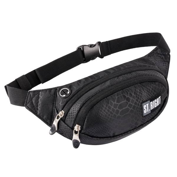St. Right kétzsebes övtáska – Shiny Snake