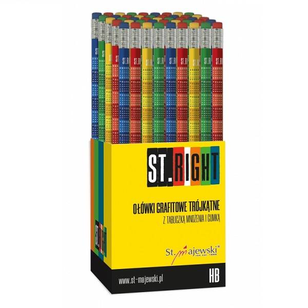 St. Right Szorzótáblás grafitceruza – többféle