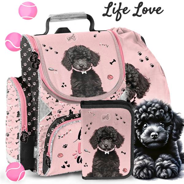 Paso kutyás ergonomikus iskolatáska SZETT – Life Love