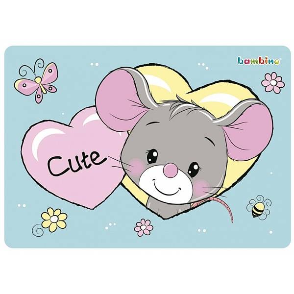 Egérkés asztali alátét A3 – Bambino