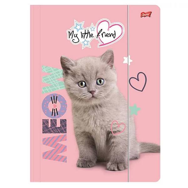 My Little Friend cicás gumis mappa – Fluffy Kitty