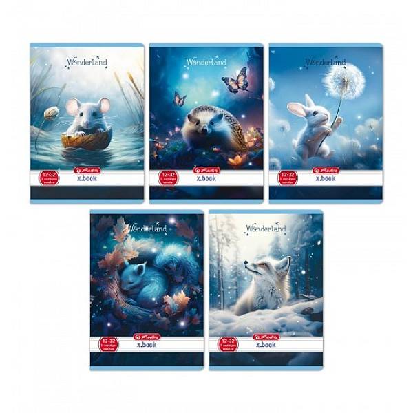 Herlitz A5-ös vonalas füzet 3. osztályos – Wonderland