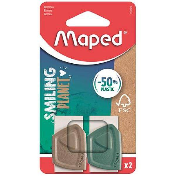 Maped radír 2 db-os – Smiling Planet