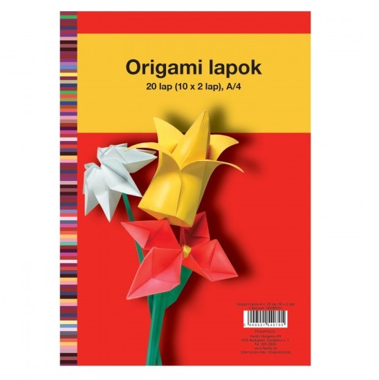 Herlitz origami lapok A4 20 ív
