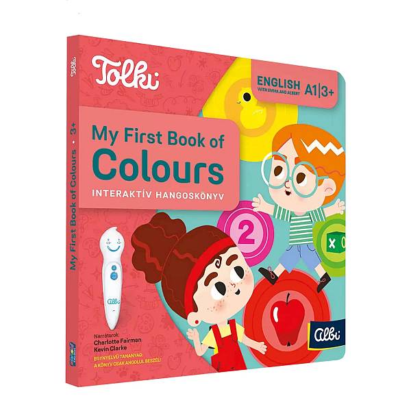 Tolki Interaktív hangoskönyv - My First Book of Colours (angol nyelvű)