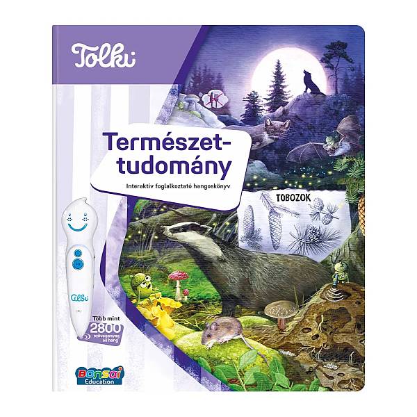 Tolki Interaktív foglalkoztató könyv – Természettudomány