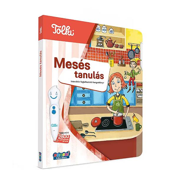 Tolki Interaktív foglalkoztató könyv – Mesés tanulás