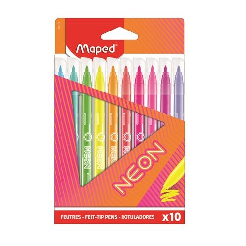 Maped 10 db-os filctoll készlet – Neon