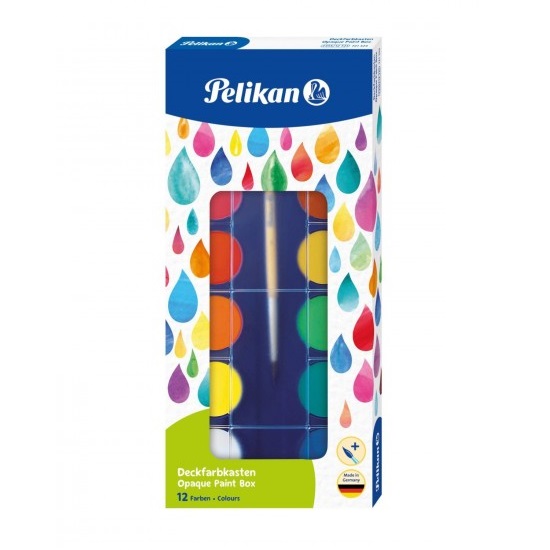Pelikán vízfesték készlet 12 színű