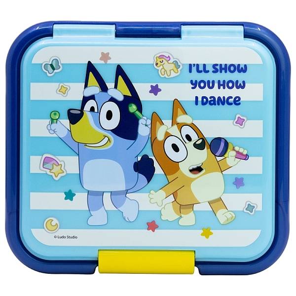 Bluey több rekeszes uzsonnás doboz Supreme – Dance