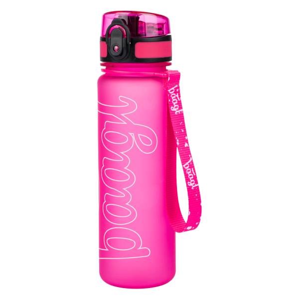 Baagl tritán kulacs 500 ml-es – Logo Pink