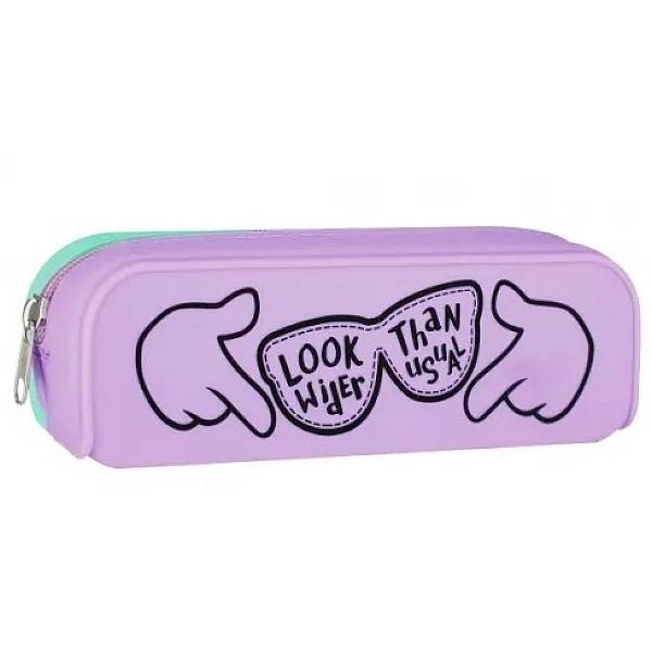 Starpak szögletes szilikon tolltartó – Like