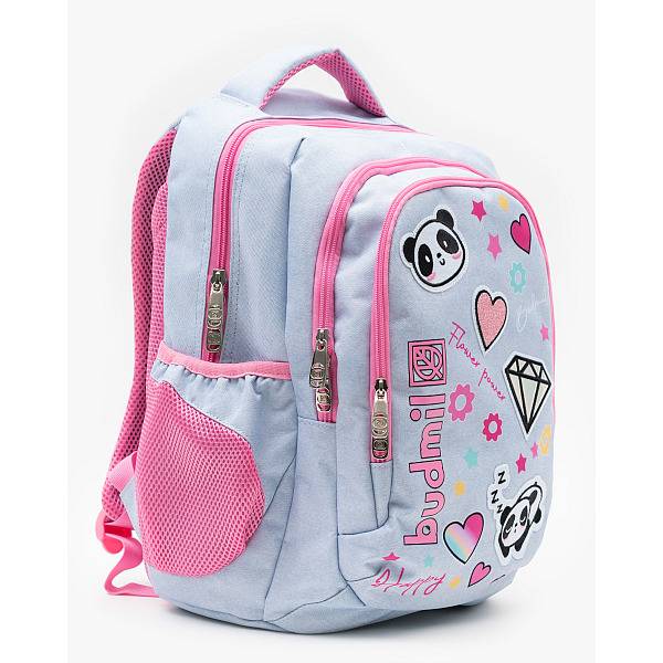 Budmil ergonomikus iskolatáska hátizsák – Panda Love