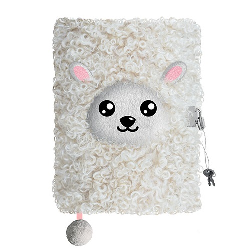 Plüss napló 3D mintával A5 – Bari