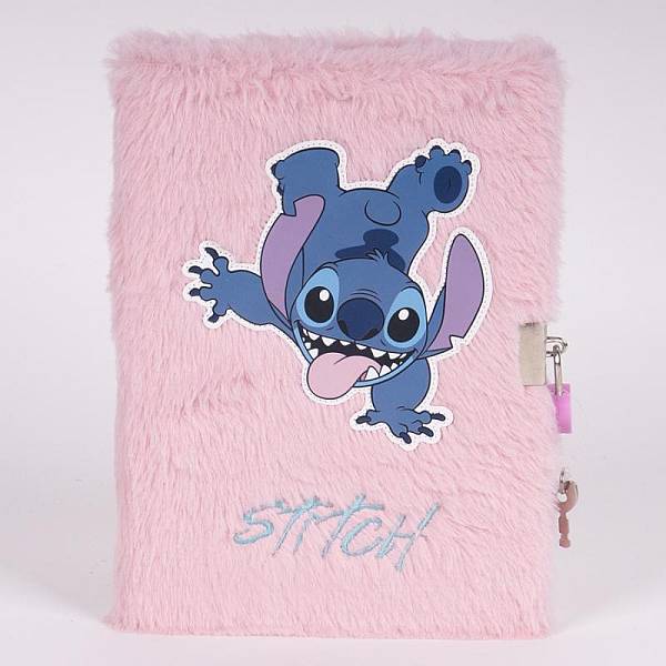 Stitch plüss napló rózsaszín – Paso