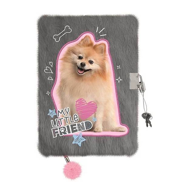 My Little Friend kutyás plüss napló lakattal - Sweet Spicc