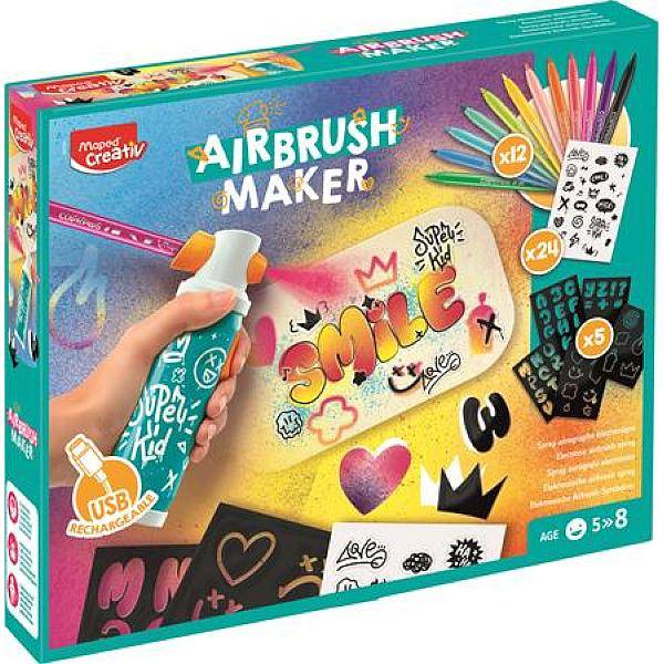 Airbrush Maker festékszóró készlet - Maped Creativ