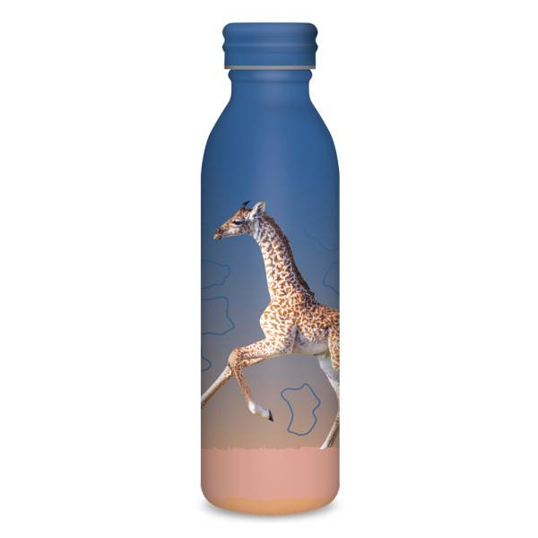 Ars Una duplafalú fémkulacs, termosz 600ml - Máté Bence Giraffes