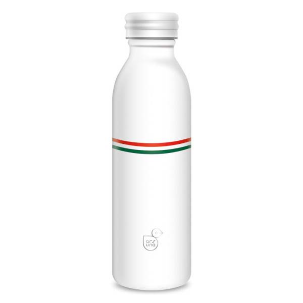 Ars Una duplafalú fémkulacs, termosz 600ml - Flag White