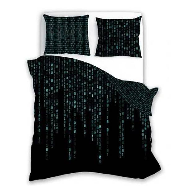 Mátrix ágyneműhuzat szett - sötétben világító