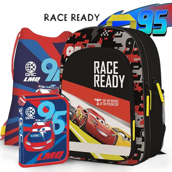 Oxybag EASY Verdák iskolatáska hátizsák SZETT – Race Ready