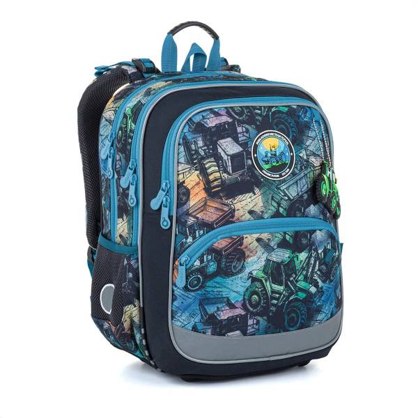 TOPGAL ergonomikus iskolatáska hátizsák BAZI – Munkagépek