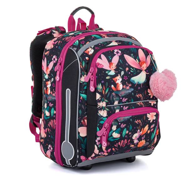 Topgal tündéres ergonomikus iskolatáska hátizsák Bebe – Magic Forest