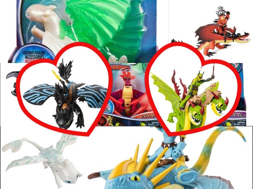 így neveld a sárkányod figurák