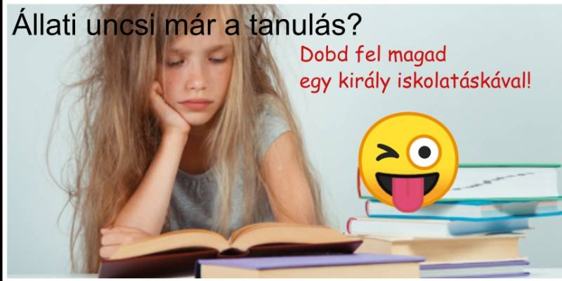 Dobd fel magad egy új iskolatáskával!
