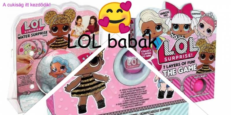 LOL Surprise babák - A cukiság mesterfoka