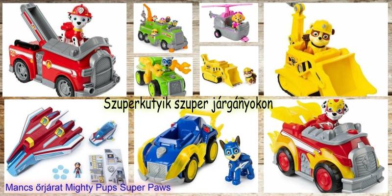 Mancs őrjárat Minghty Pups Szuperkutyik